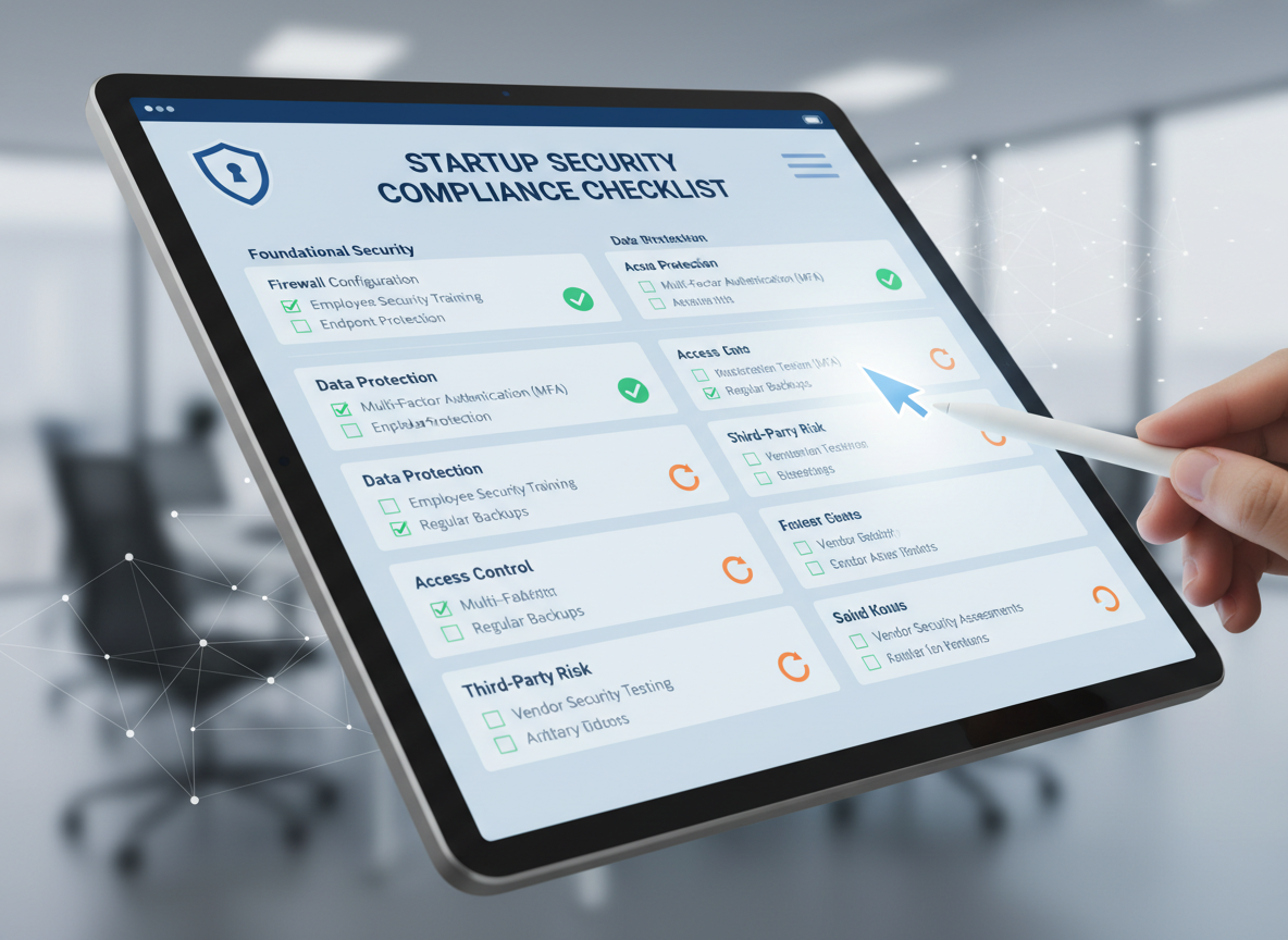 Startup Security Compliance Checklist